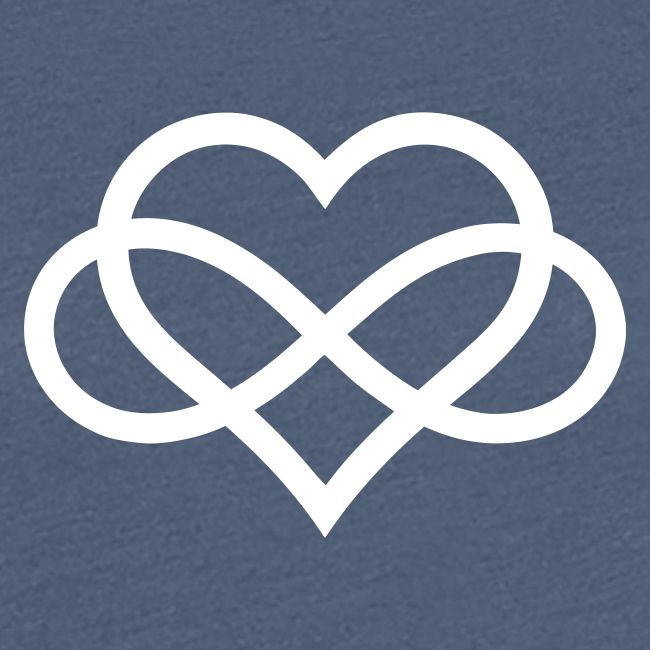 Infinity-Heart (white)