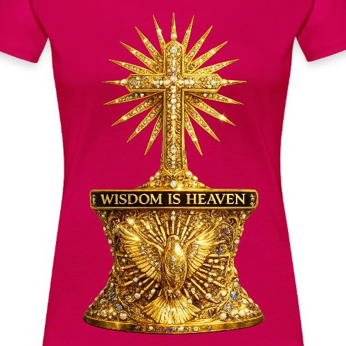 Wisdom is Heaven - Women's Premium T-Shirt
