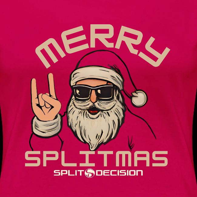 Rock Horn Santa - Split Decision - Merry Splitmas