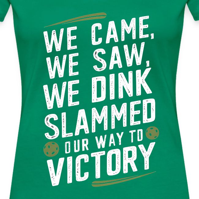 Dink Your Way to Victory! Funny Pickleball Design