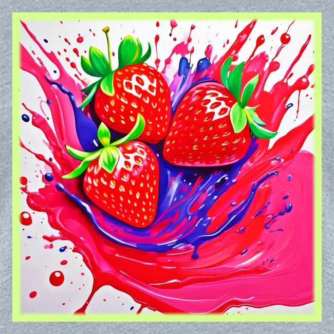Vibrant Strawberry Splash
