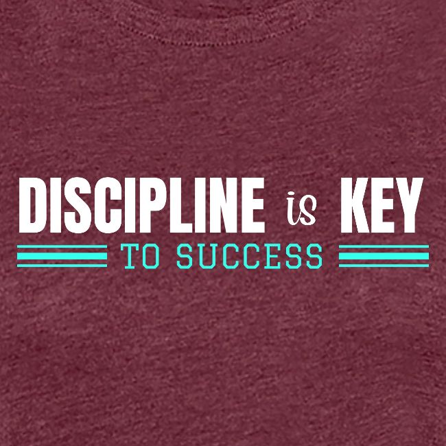 Discipline is Key to Success - Success Factors