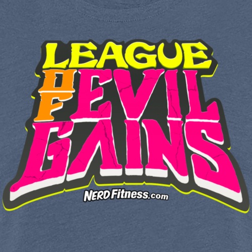 League of Evil Gains - Women's Premium T-Shirt