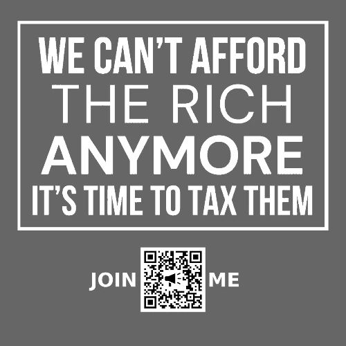 Tax the Rich (white, front-facing) - Women's Premium T-Shirt