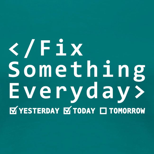 Fix Something Everyday