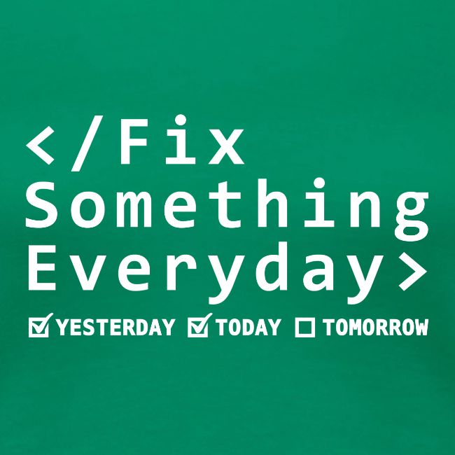 Fix Something Everyday