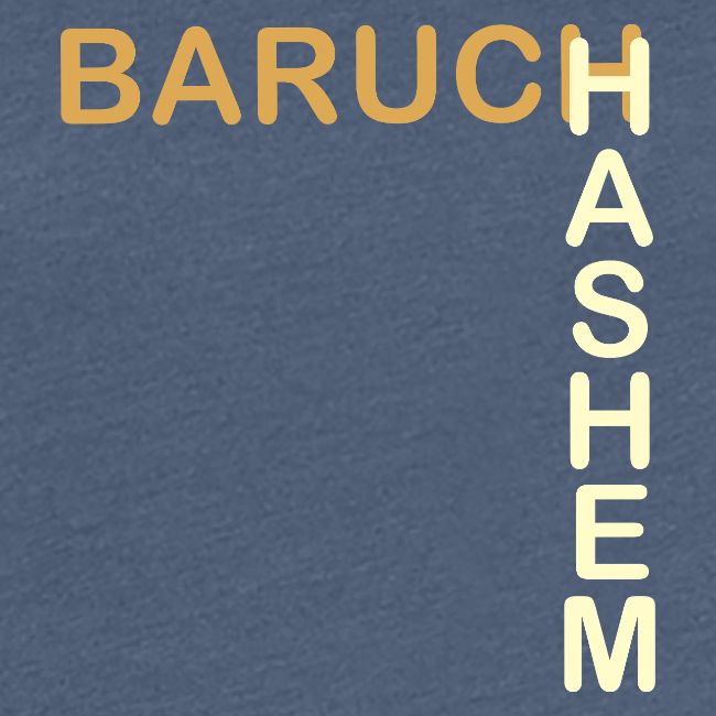 Baruch HaShem – L-Layout Typography