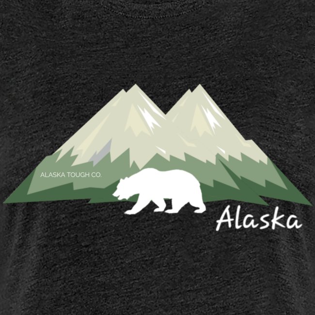 Alaskan Mountain and Bear