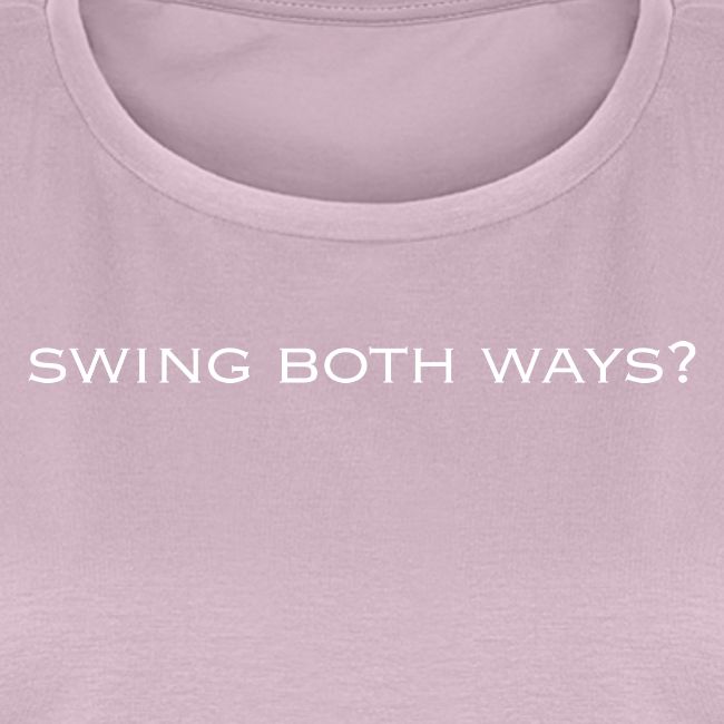 swingboth white