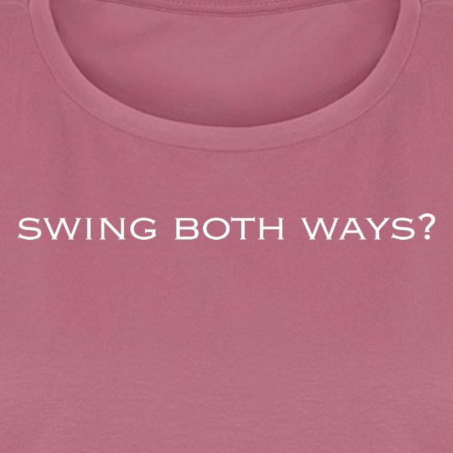 swingboth white