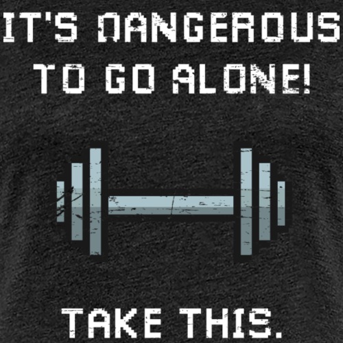 It's Dangerous to Go Alone! - Women's Premium T-Shirt
