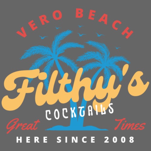 Filthy's Retro Palm - Women's Premium T-Shirt
