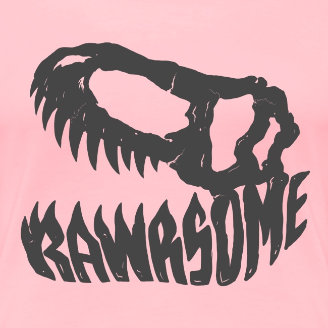 RAWRsome T Rex Skull by Beanie Draws