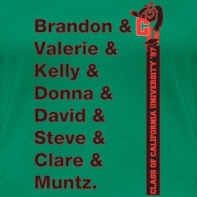 90210 CA University Class of 97 Shirt 01