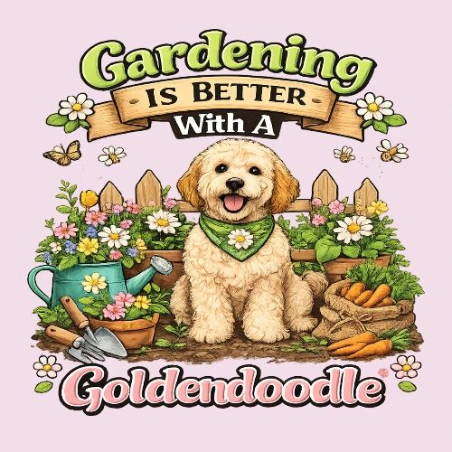 Gardening Is Better With A Goldendoodle - Women's Premium T-Shirt