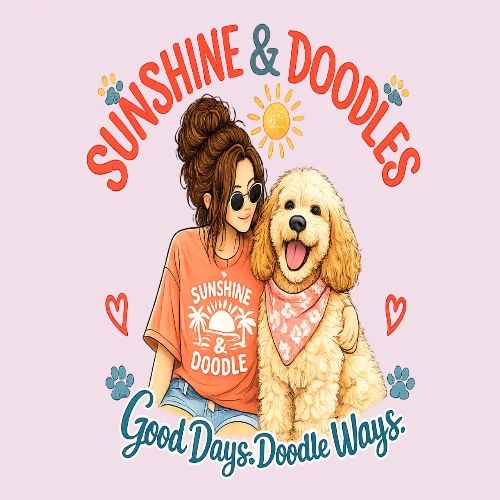 Sunshine & Doodles – Good Days, Doodle Ways - Women's Premium T-Shirt