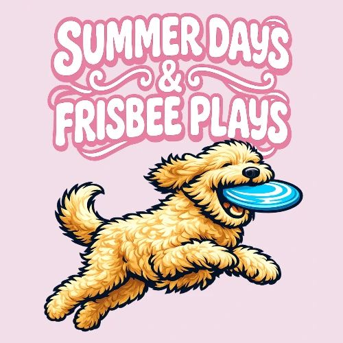 Summer Days & Frisbee Plays - Women's Premium T-Shirt