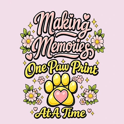 Making Memories One Paw Print At A Time - Women's Premium T-Shirt