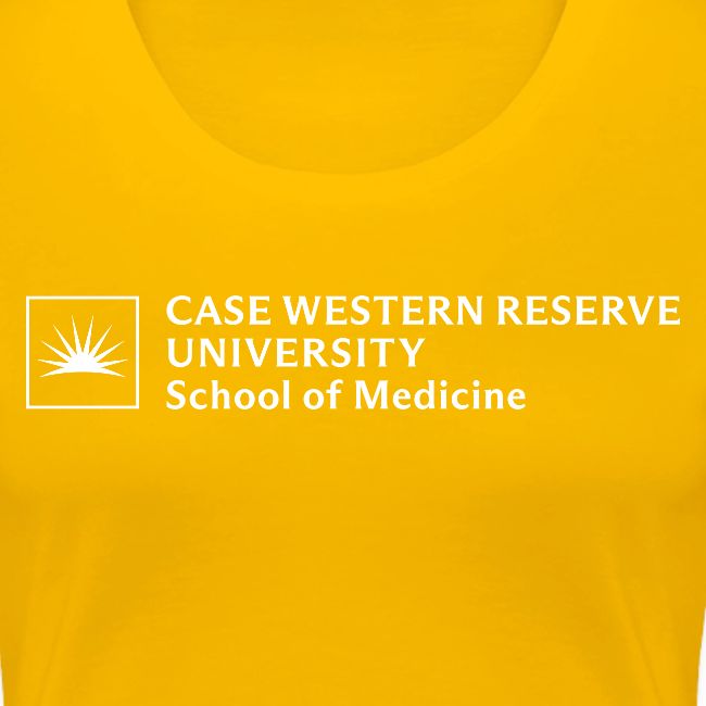 SOM Two Line Horizontal Primary Logo CWRU WHITE 1