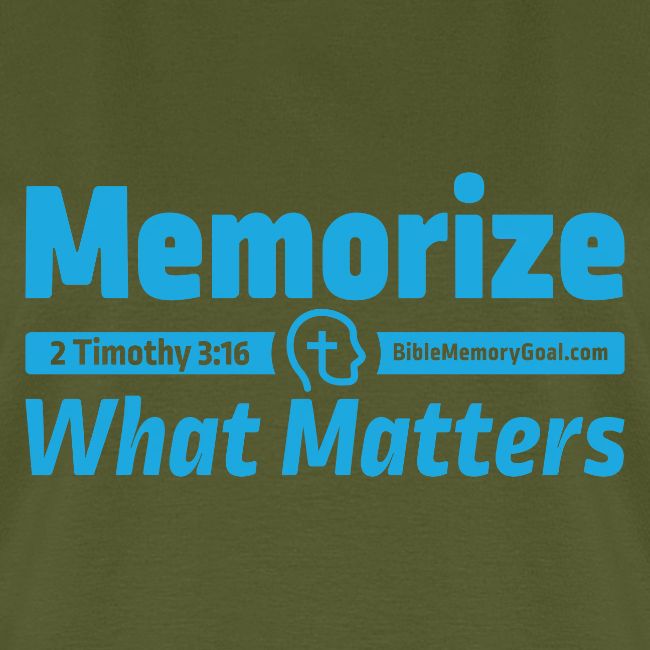 "Memorize What Matters" Original Design