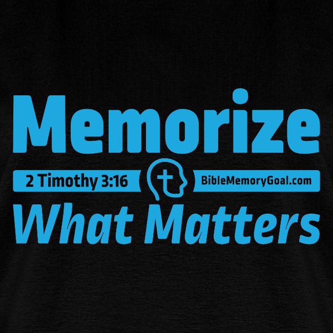 "Memorize What Matters" Original Design