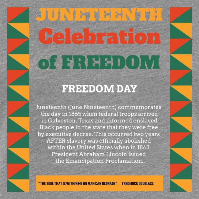 Juneteenth Freedom Day