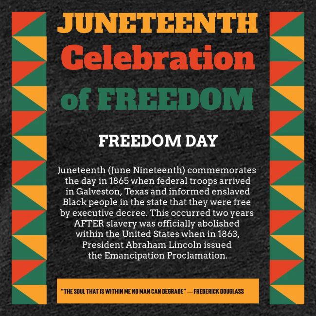 Juneteenth Freedom Day