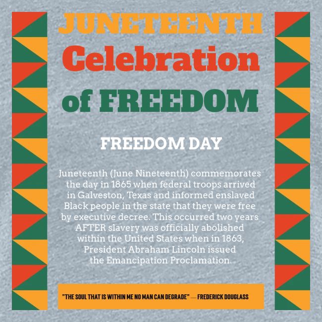 Juneteenth Freedom Day