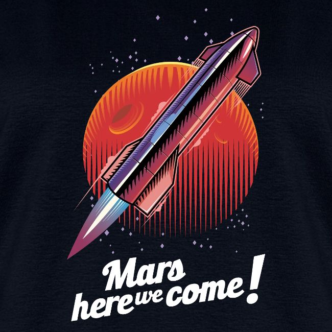 Mars Here We Come - Dark