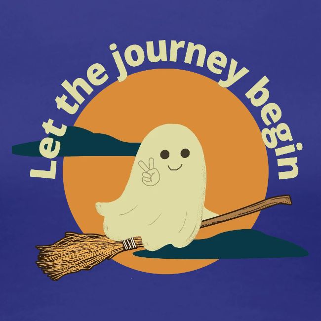 Let the Halloween Journey Begin | Ghost on Broom