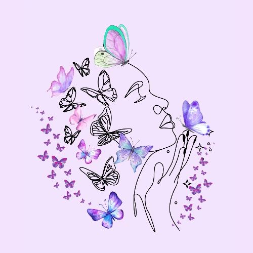 Dreamy Butterfly Goddess - Fairytale Design - Women's Premium T-Shirt