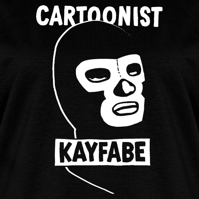 Cartoonist Kayfabe Wrestling Mask
