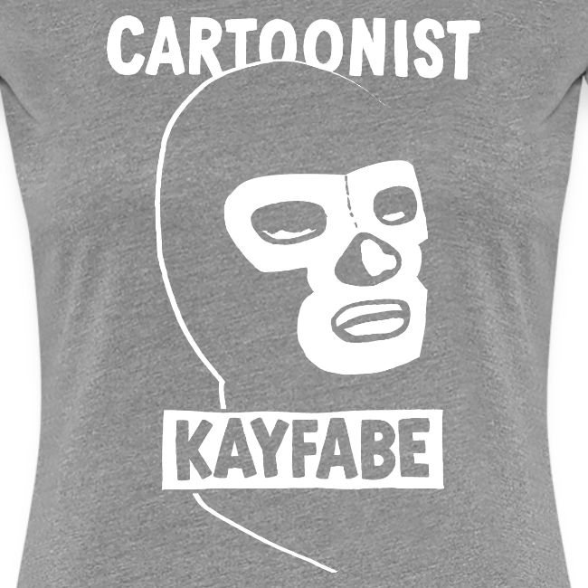 Cartoonist Kayfabe Wrestling Mask