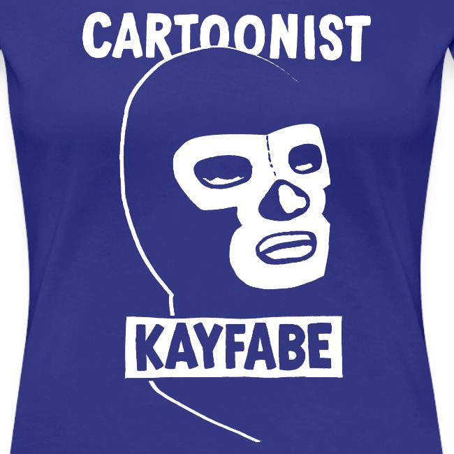 Cartoonist Kayfabe Wrestling Mask