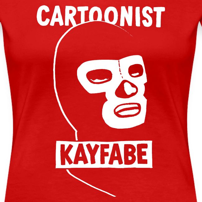 Cartoonist Kayfabe Wrestling Mask