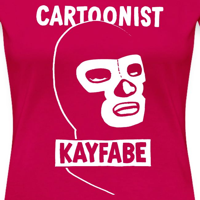 Cartoonist Kayfabe Wrestling Mask
