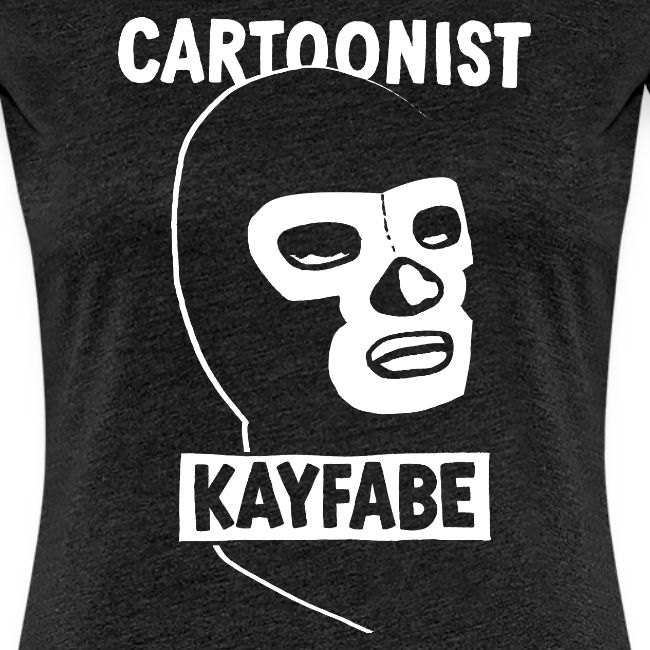 Cartoonist Kayfabe Wrestling Mask