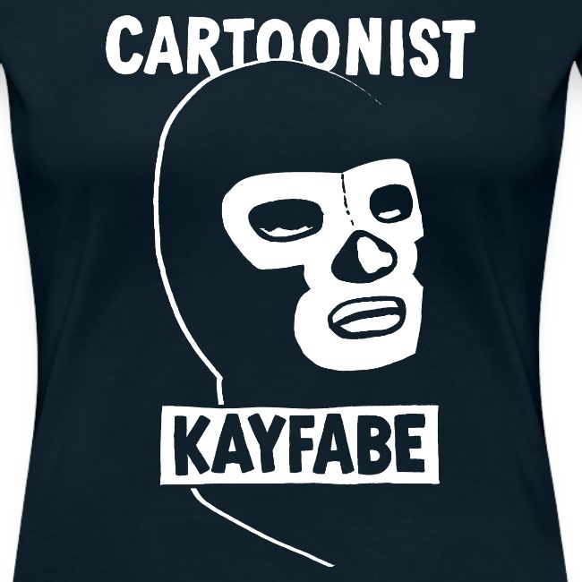 Cartoonist Kayfabe Wrestling Mask
