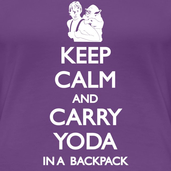 Keep Calm and Carry Yoda