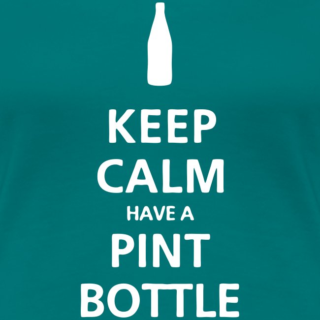 Keep Calm Pint Bottle