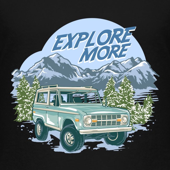 Bronco Truck Explore more II Graphic T-Shirt