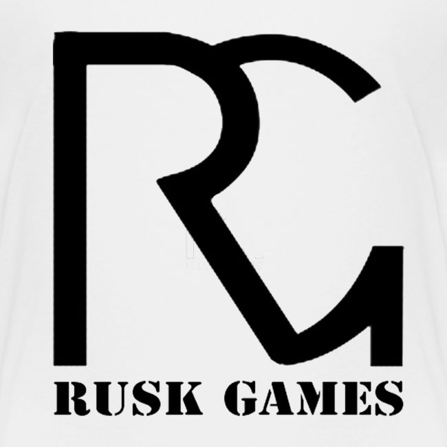Rusk Games Logo Design