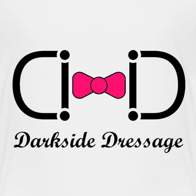 Darkside Dressage Logo - Black letters- Limited!