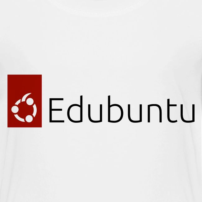 Edubuntu Logo 2023 - Black