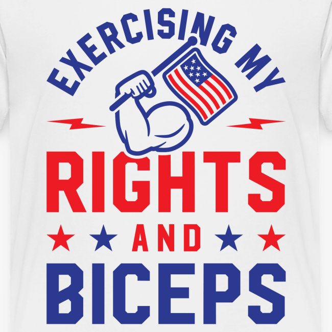 Exercising My Rights And Biceps