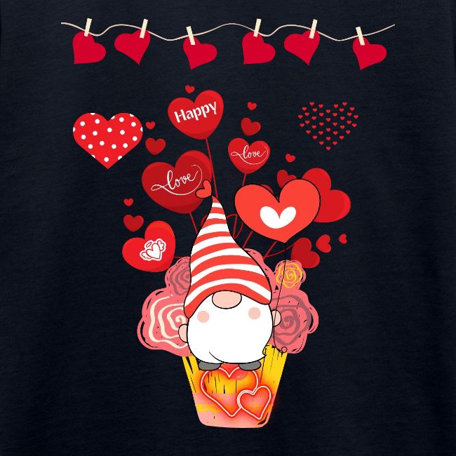 Design wrapped in love hearts, vibrating in love.