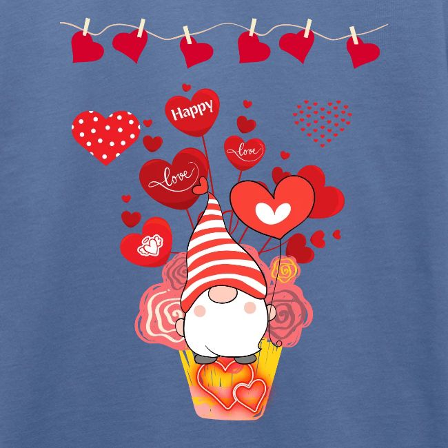 Design wrapped in love hearts, vibrating in love.