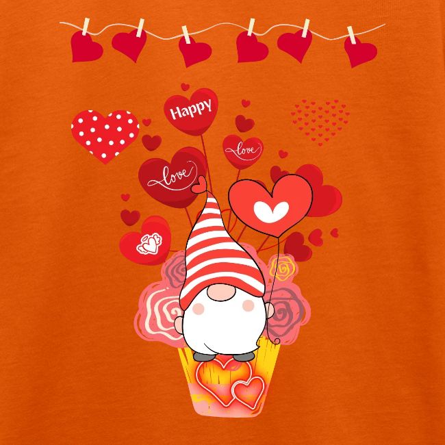 Design wrapped in love hearts, vibrating in love.