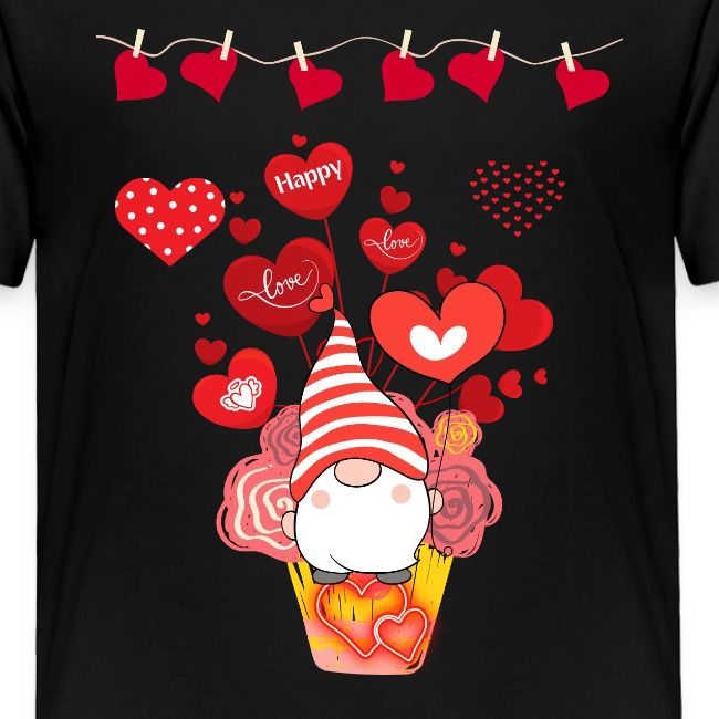 Design wrapped in love hearts, vibrating in love.