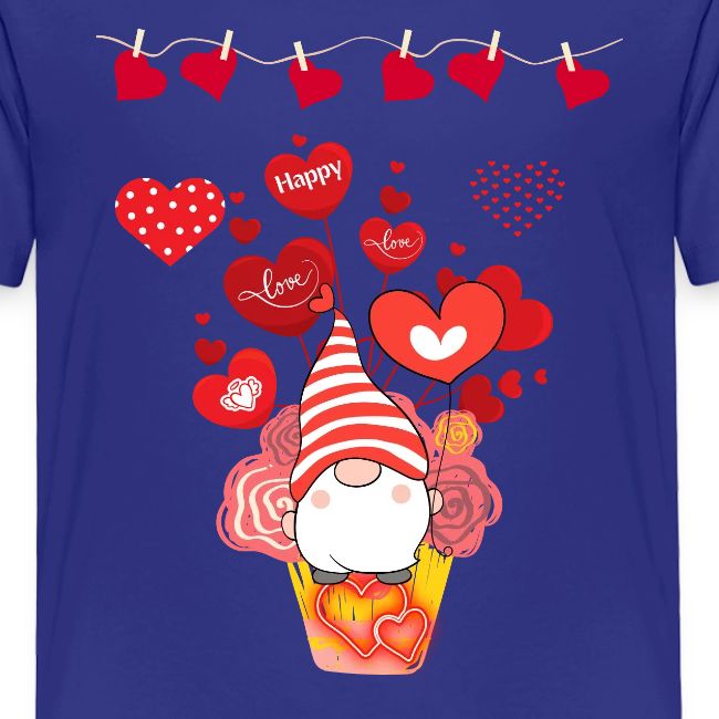 Design wrapped in love hearts, vibrating in love.